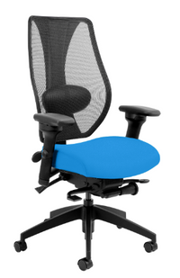 tCentric Mesh Backrest with Upholstered Seat Boardroom