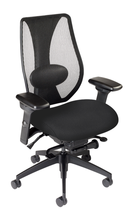 tCentric Mesh Backrest with Upholstered Seat