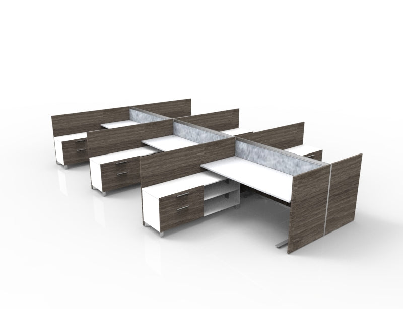 Blade 6-Pack Wokstations