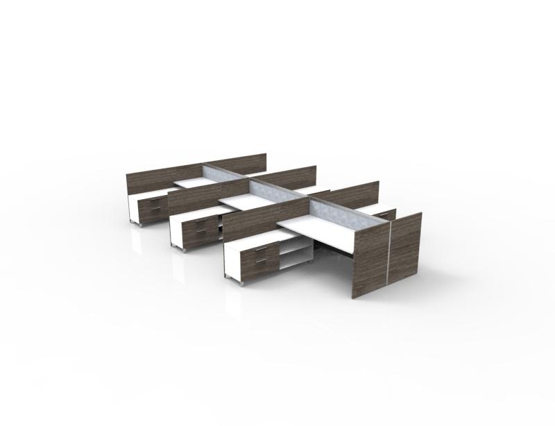 Blade 6-Pack Wokstations