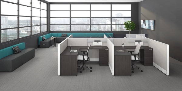 Uni-T Series 4-Pack Workstations