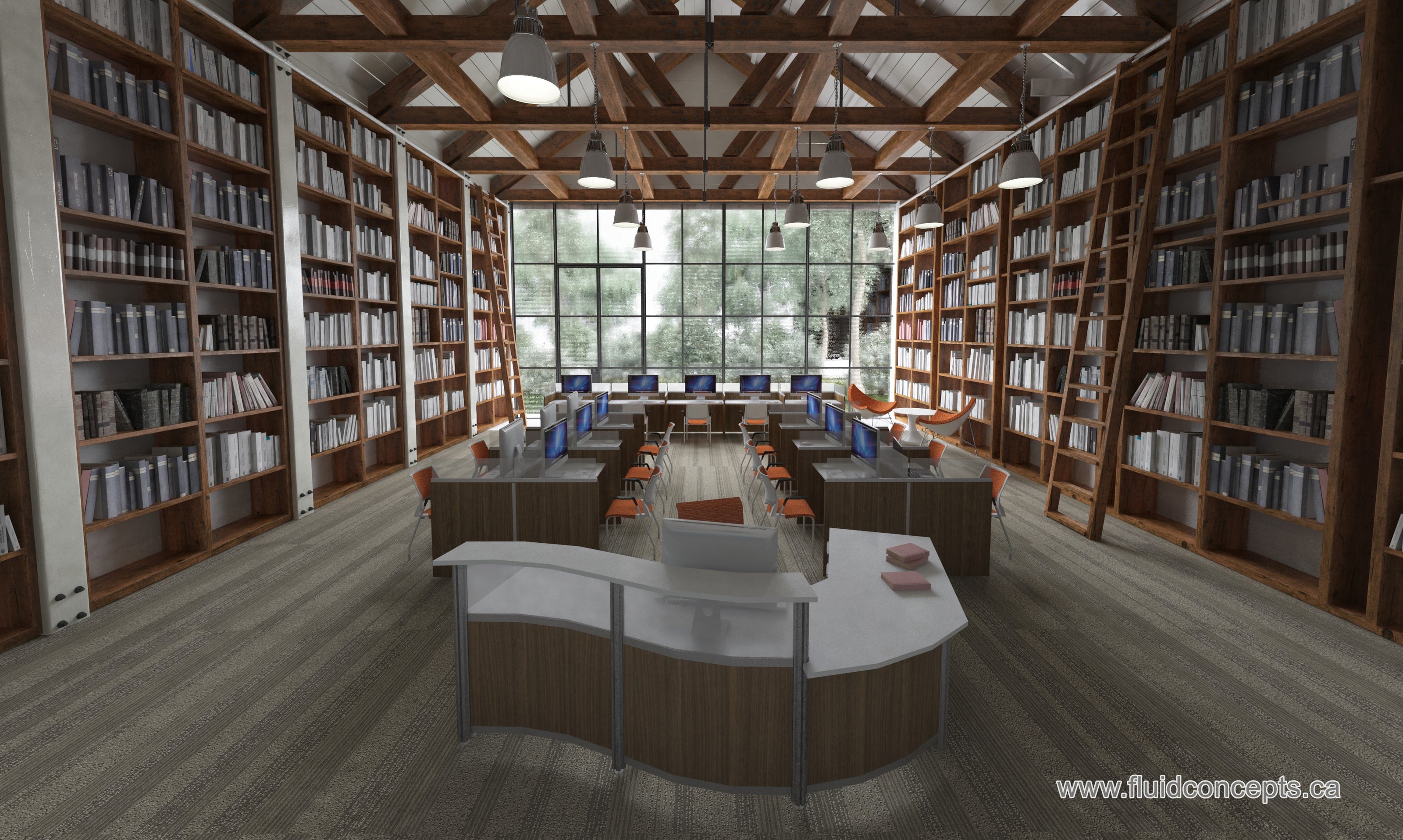 Blade Study Carrels